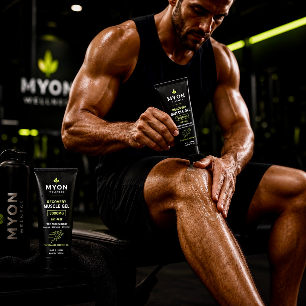 MYON Recovery Muscle Gel – 3000mg (THC-Free)