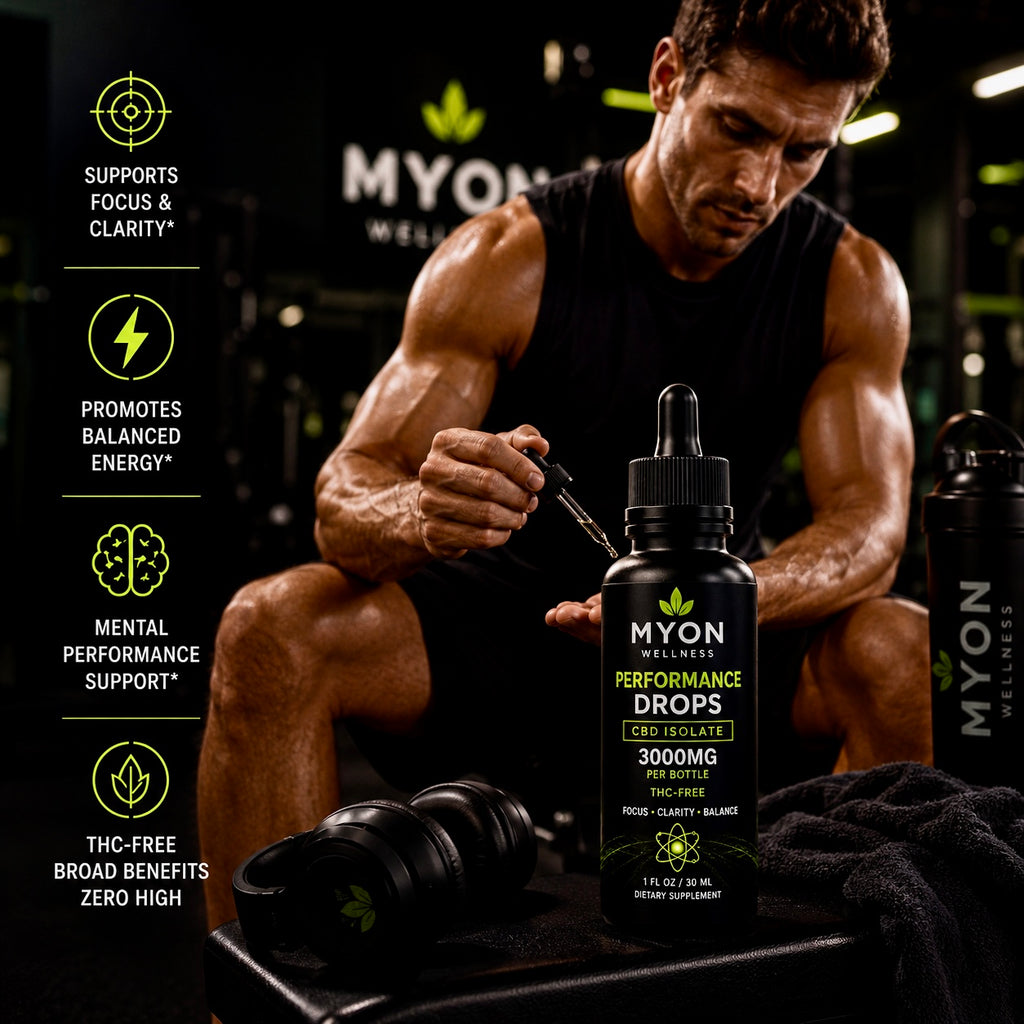 MYON Performance Drops 3000mg THC-Free