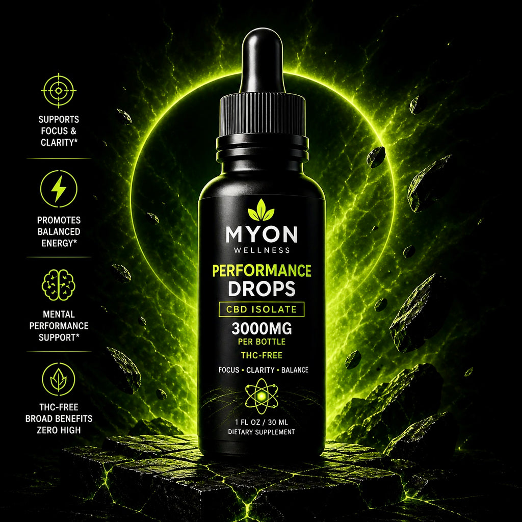 MYON Performance Drops 3000mg THC-Free