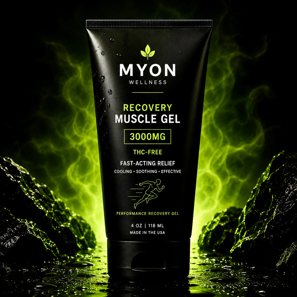 MYON Recovery Muscle Gel – 3000mg (THC-Free)