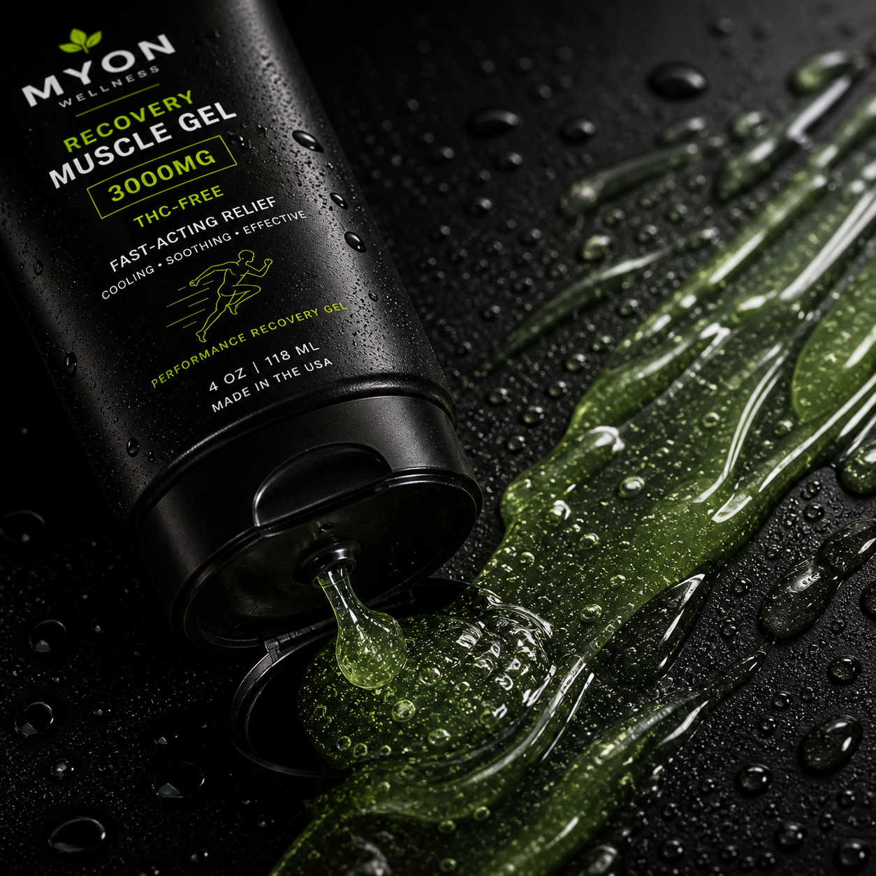 MYON Recovery Muscle Gel – 3000mg (THC-Free)